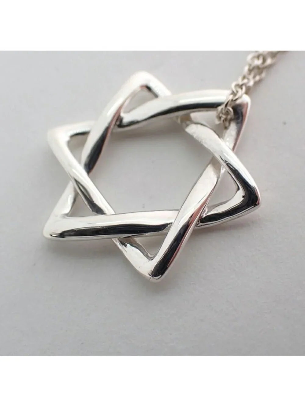 Tiffany & Co 925 Star of David Pendant